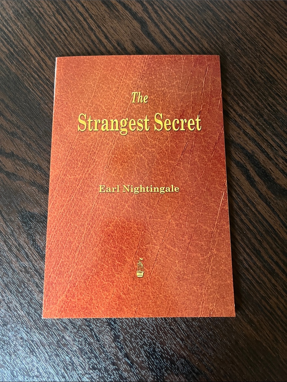 The Strangest Secret Softcover Book - Red